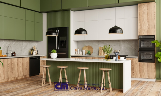 altura ideal barra cocina